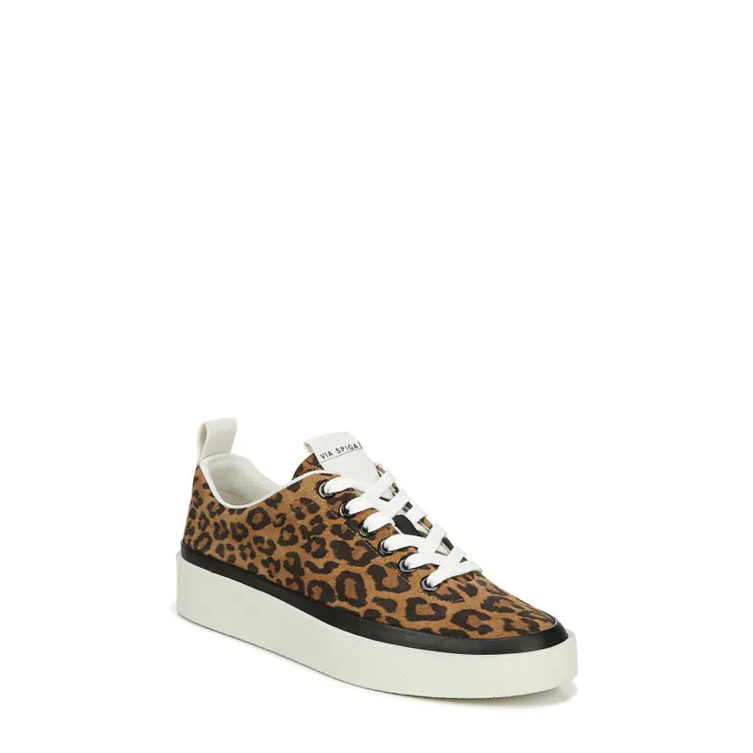 V-Mae Leopard Print Platform Sneakers