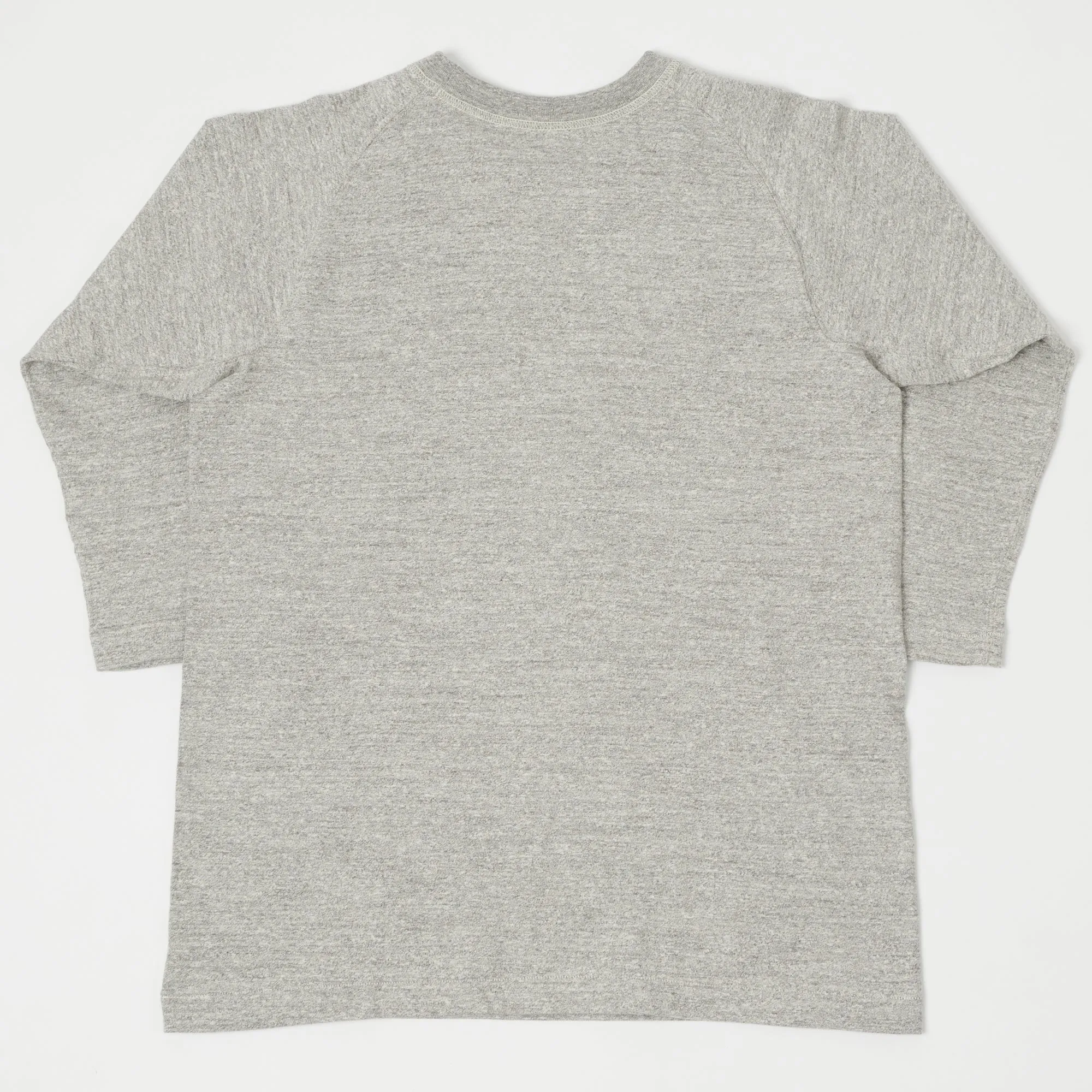 Warehouse & Co 4049 3/4 Sleeve Freedom Tee - Heather Grey