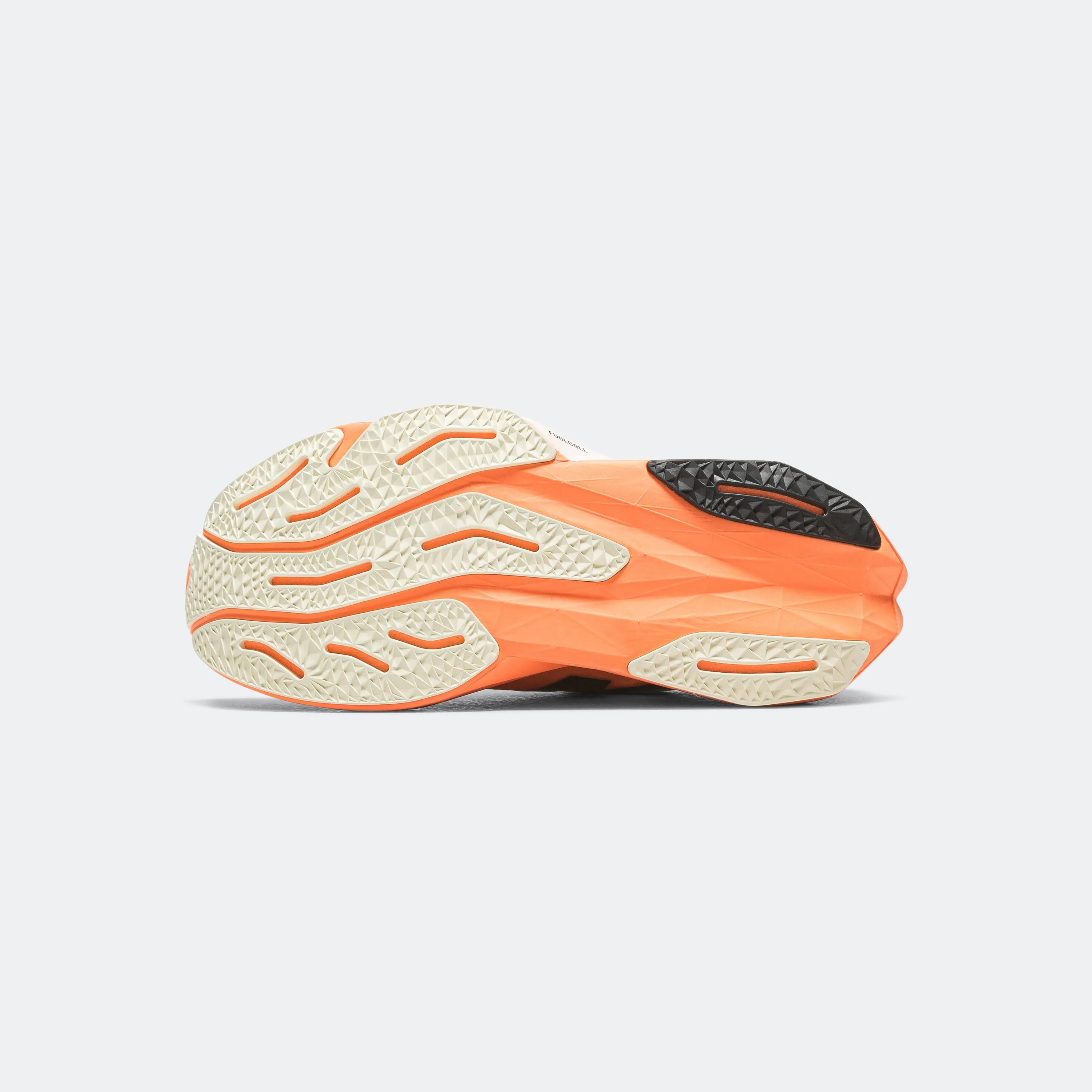 Womens FuelCell Rebel v4 - Hot Mango/Angora-Black