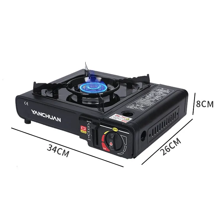 YANCHUAN Outdoor Portable Gas Stove, Style: Single-use
